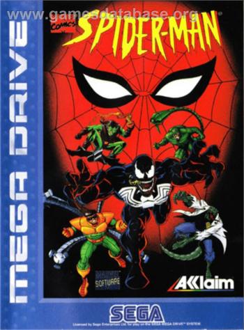 Cover Spider-Man - The Animated Series for Genesis - Mega Drive